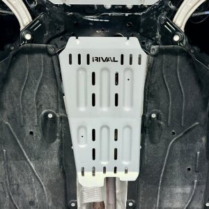 Ford Maverick Skid Plate - Rival 4x4 - Aluminum Catalytic Converter - `22-`25